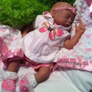 Reborn Baby Ellie Made from Cozy Kit by Linda K Smith