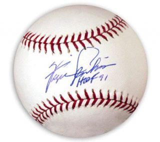 Ferguson Jenkins (Cubs) Autographed HOF 91Baseball —