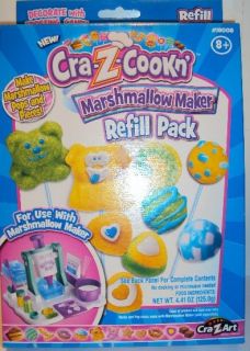 Crazart Brand Marshmallow Maker Refill Pack Ages 8 New