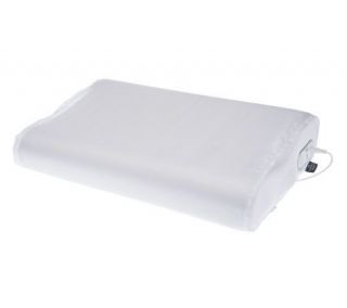 Sharper Image Sleep Tunes Memory Foam Contour Pillow —