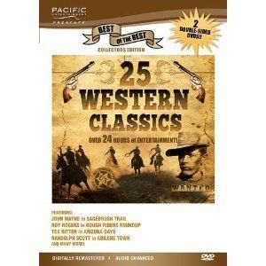   CLASSICS DVD NEW John Wayne Roy Rogers Buster Crabbe over 24 hours