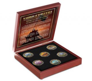 The Franklin Mint Warbirds of WWII Colorized Coin Collection