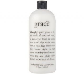 philosophy super size pure grace perfumed bath & shower cream