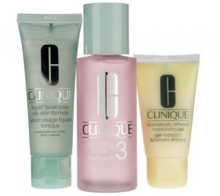 Clinique Three Step Discovery Skin Care System —
