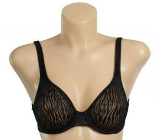 Breezies Safari Lace Seamless Bra with UltimAir Lining —