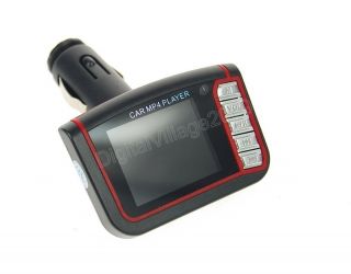 Car  MP4 Video Audio Music Media Player FM Transmitter SD Card Slot