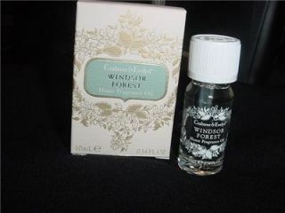 Crabtree and Evelyn Home Fragrance Essential Oil Windsor Forest MIB