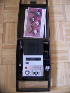 Vintage Craig 2603 Portable Cassette Player w/ Case, Power Cord, , Mic