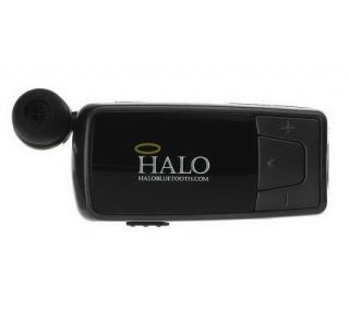 Halo Bluetooth Retractable Cell Phone Earpiecew/Never Forget Alarm 
