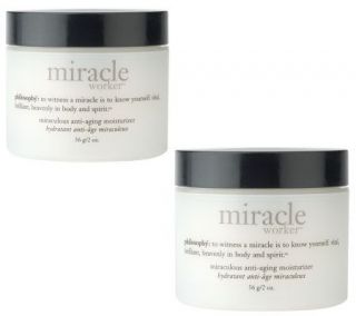 philosophy miracle worker moisturizer duo —