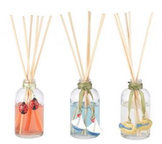 Good Ole Summertime Diffuser Trio w/ Gift Boxes by Valerie —