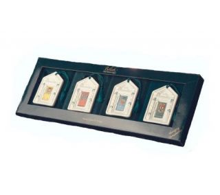 Belleek Set of 4 Dublin Doorways Ornaments —