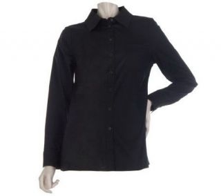 Kris Jenner Kollection Blouse with Inverted Back Pleat —