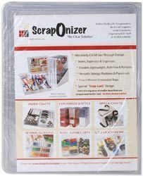  Scraponizer Outer Scrapbook Storage Cases 4 Pkg