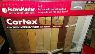 Cortex Concealed Fastening System 300SQ Ft