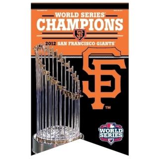 2012 World Series Champions San Francisco Giants Premium Felt Banner