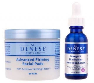 Dr. Denese Omega 3 Serum & 60 count Facial Pad Duo   A232368