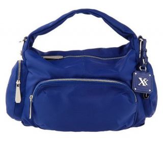 Maxx New York Microfiber Hobo with Removable Crossbody Strap