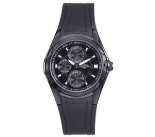 Armitron Mens 24 Hour Black Casual Watch —