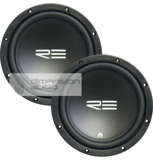 re Audio® REX8 8 Rex Series Car Subs RE8 D4 Sub Pair