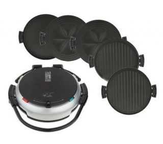 George Foreman 360 Grill with Removable Grill, Bake & QuesadillaPlate 