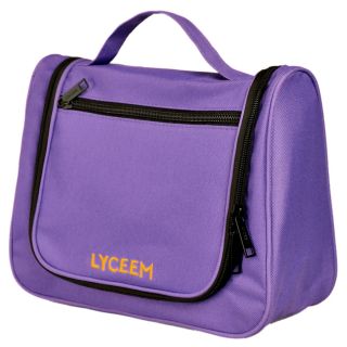  Purple Girl Light Toiletry Makeup Travel Hanging Bag Organizer Holder