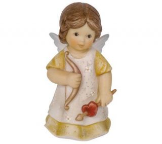 Goebel Little Wishes Angel   Angel of Love Figurine —