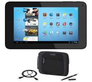 Coby 7 4GB Tablet with Small Accessory Kit —