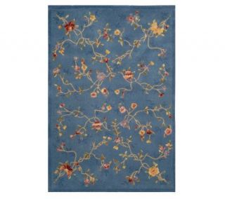 Royal Palace Meandering Meadow 4 x 6 Handmade Wool Rug —