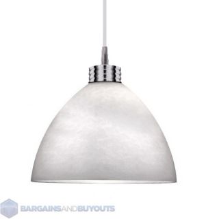 WAC Creamery Pendant Color  White Brushed Nickel