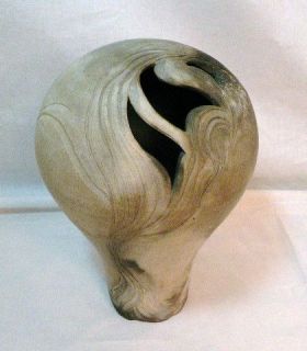 Modernistic Studio Pottery Head Signed Cortese