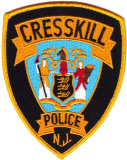 Cresskill New Jersey Police Department Patch Hard to Find Ver. 1