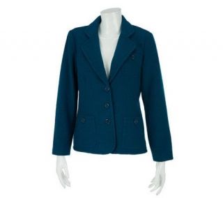 Linea by Louis DellOlio Blazer with Seaming & Button Detail