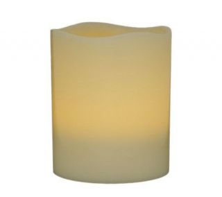 Pacific Accents 4 x 5 Melted Top Flameless Candle —