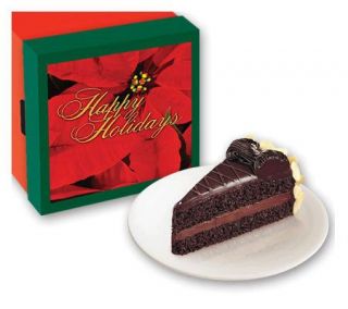 Sara Lee Happy Holidays Chocolate Mousse Cake —