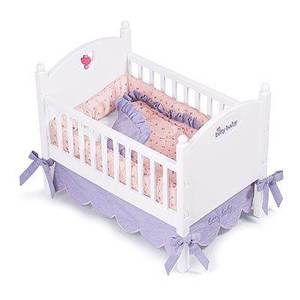 American Girl NIB Bitty Baby Doll Crib and Bedding Retired but new in