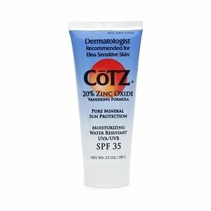 Cotz 20 Zinc Oxide Vanishing Formula SPF 35 3 5 oz 100 G