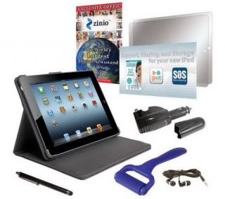 Apple iPad 4th Gen. 64GB WiFi w/ Tech Support,$75 Zinio & Kit
