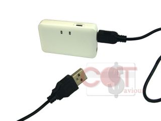 Bluetooth Receiver 3 5mm Audio Adapter Wireless White