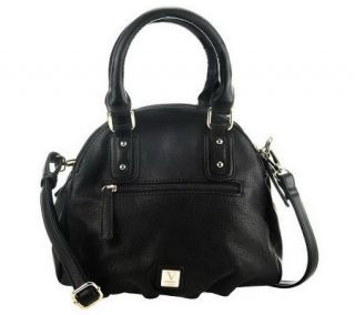 As Is_V Coutu re Bianca Dome Satchel w/Det achable Strap —