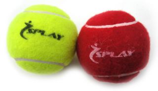 Yellow Indoor Outdoor Cricket Tennis Balls Ball Solid Hard