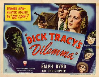 Sunday Funnies Crime Stopper Dick Tracys Dilemma 1947