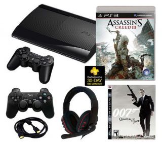 PS3 500GB Assassins Creed III Bundle with Second Controller