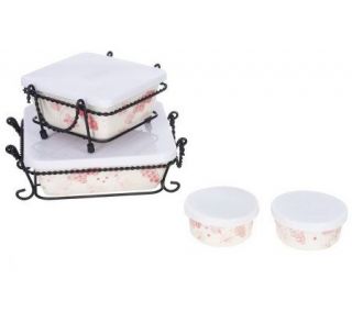 Temp tations Vineyard 6 piece Square Oven to Table Set —