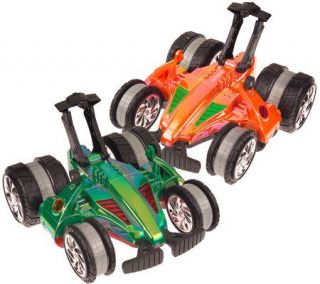 Radio Control Overturn Stunt Car with Lights, Battery and Charger 