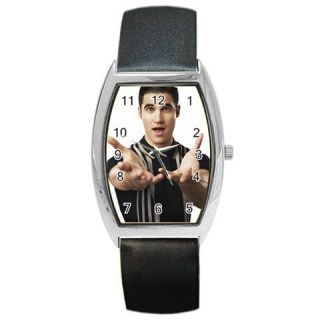 New Darren Criss Photo Barrel Style Metal Watch