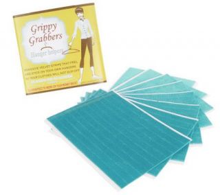 Grippy Grabbers Set of 88 Velvet Adhesive Hanger Helpers —