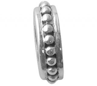 Prerogatives Sterling Stopper Bead —