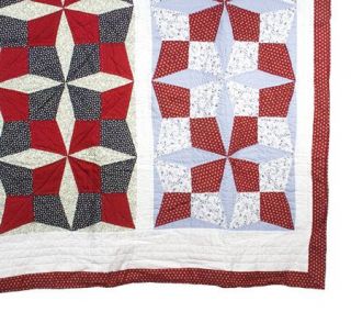 Country Living Boat House All Cotton King Size Quilt —