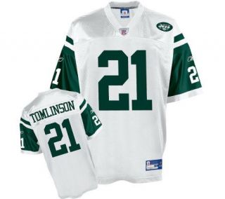 NFL NY Jets LaDainian Tomlinson Youth Replica White Jersey —